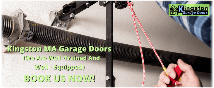 Broken Garage Door Spring Kingston MA